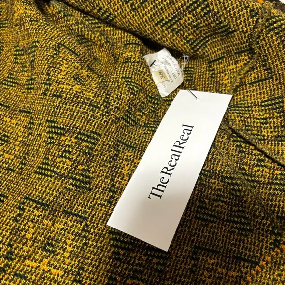 Vintage Yves Saint Laurent Rive Gauche Wool Cardigan/Coat